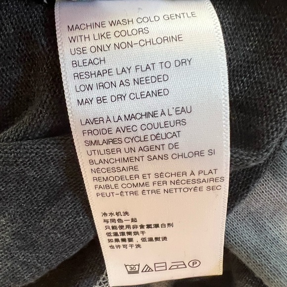 ✌️Psychedelic Groovy Long Sleeve Charcoal/White Tie Dye Free People/We The Free - Picture 14 of 15